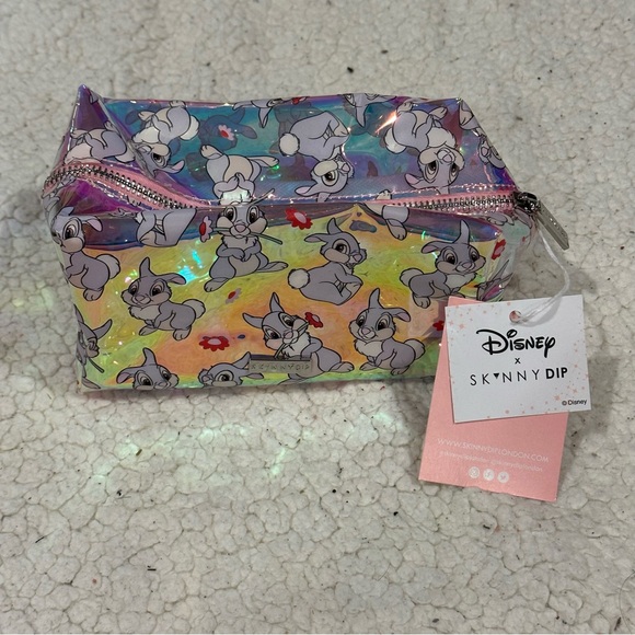 Disney Handbags - NWT skinnydip disney thumper cosmetics bag